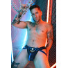 Breedwell Jockstrap Dickmatized Noir-Bleu